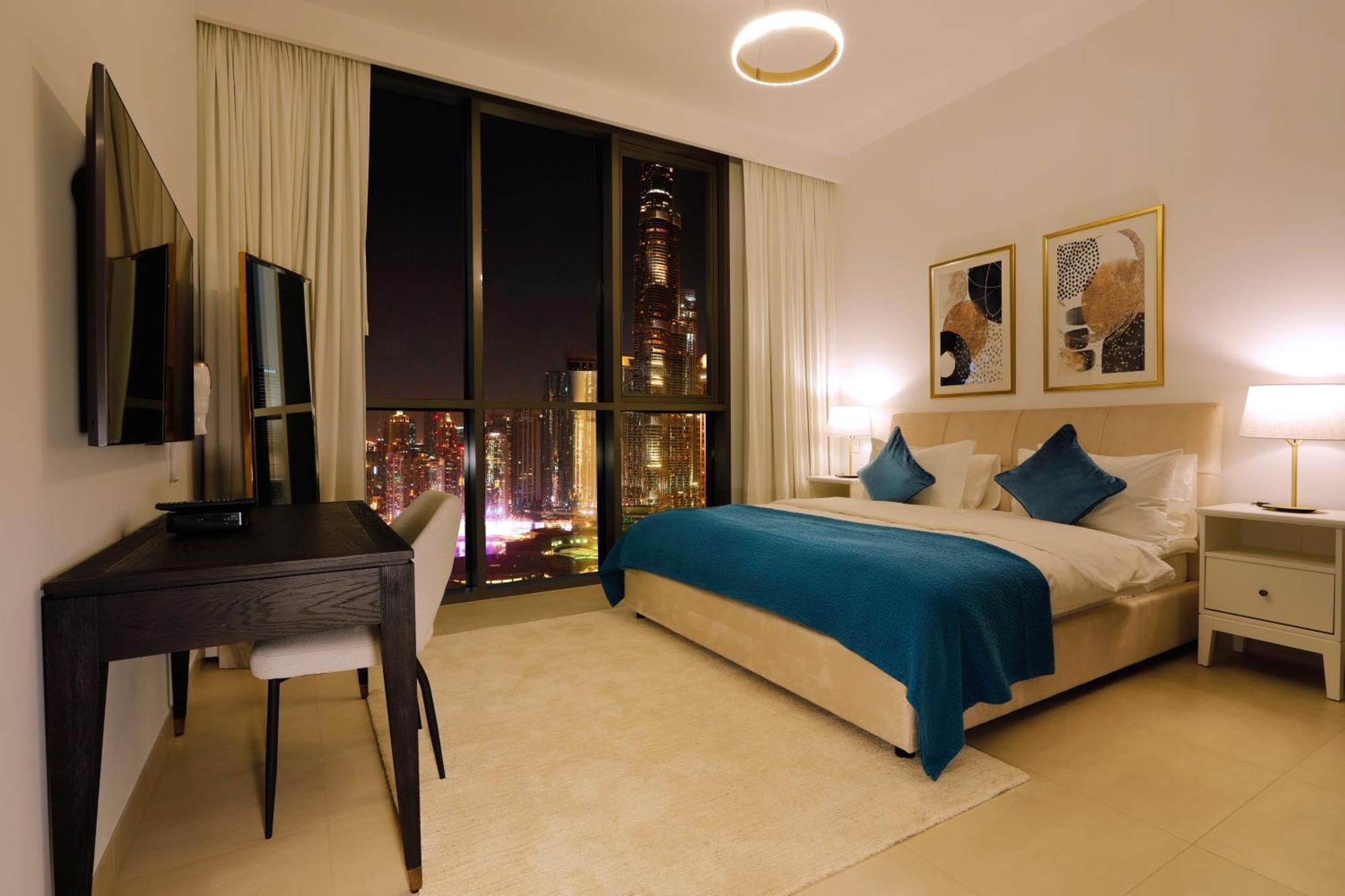 Elegant Apartment With Direct Access To Dubai Mall Exterior foto